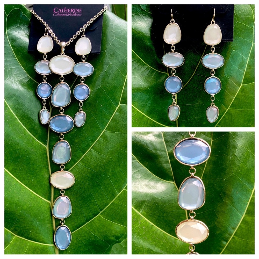 CATHERINE MALANDRINO glass multicolor set